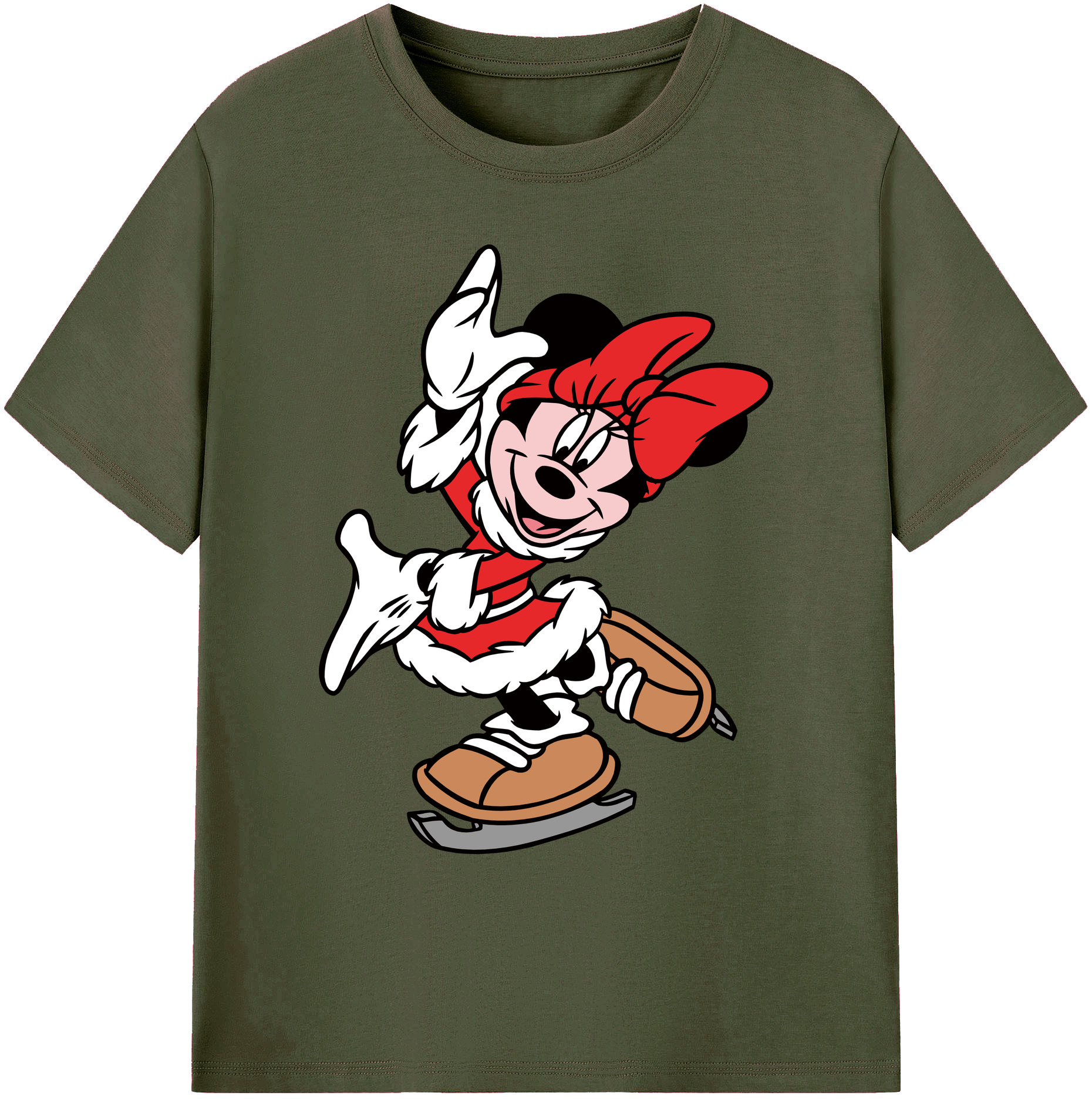 ミッキーマウス Mickey Mouse 綿100％ メンズ半袖Tシャツ｜肌触りやわらか＆通気性